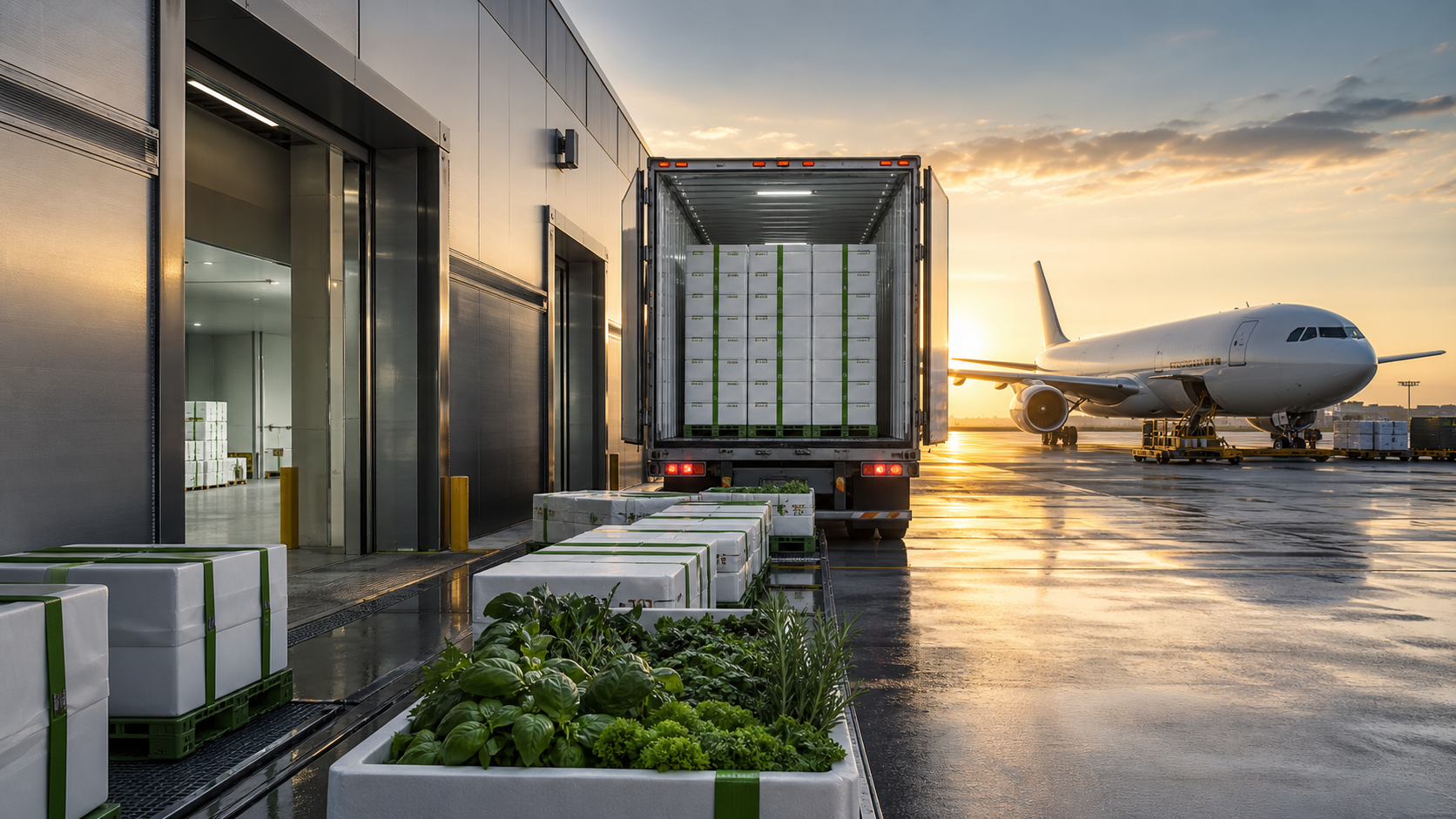 Cold-chain logistics